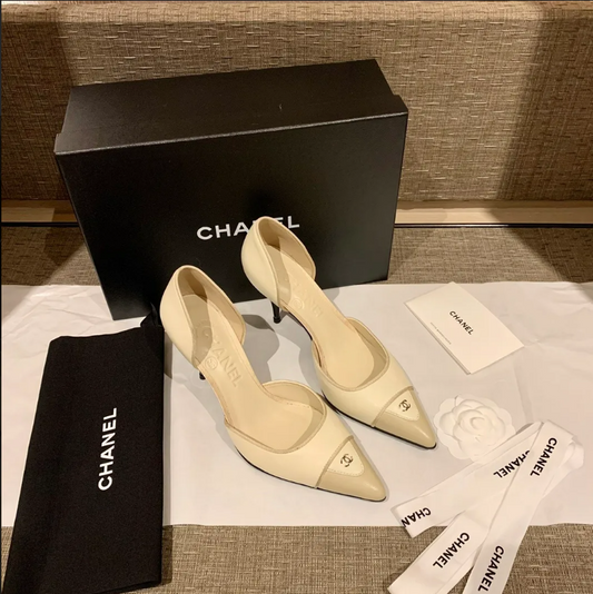 Chanel Women’s Pumps 2021 Cream