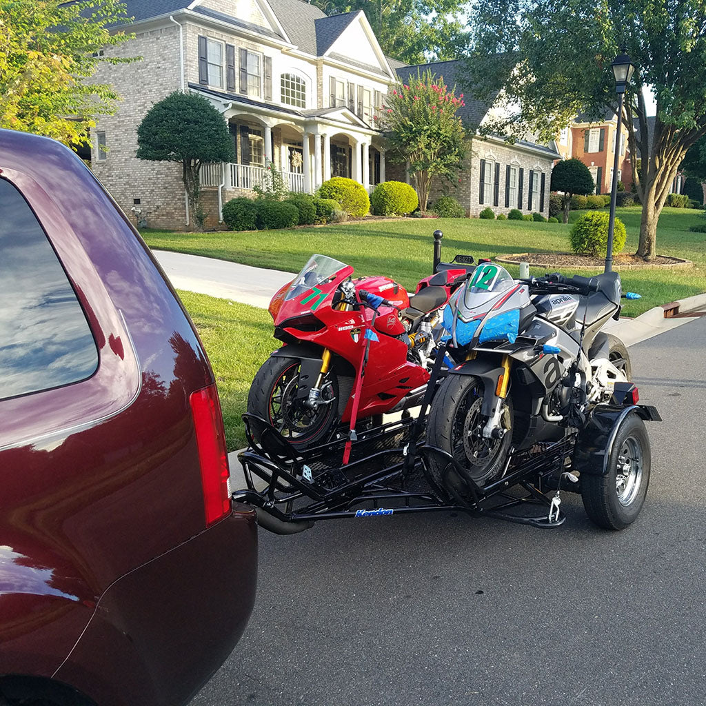 Stand-Up  Dirt Bike Trailer, Sport Bike & Scooter Trailer - USED