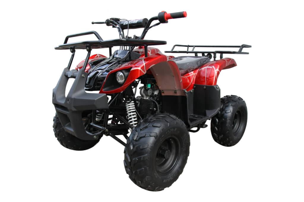 Coolster 3125R Mid-Size Deluxe Utility Quad - 120cc, Automatic with Reverse, Electric Start