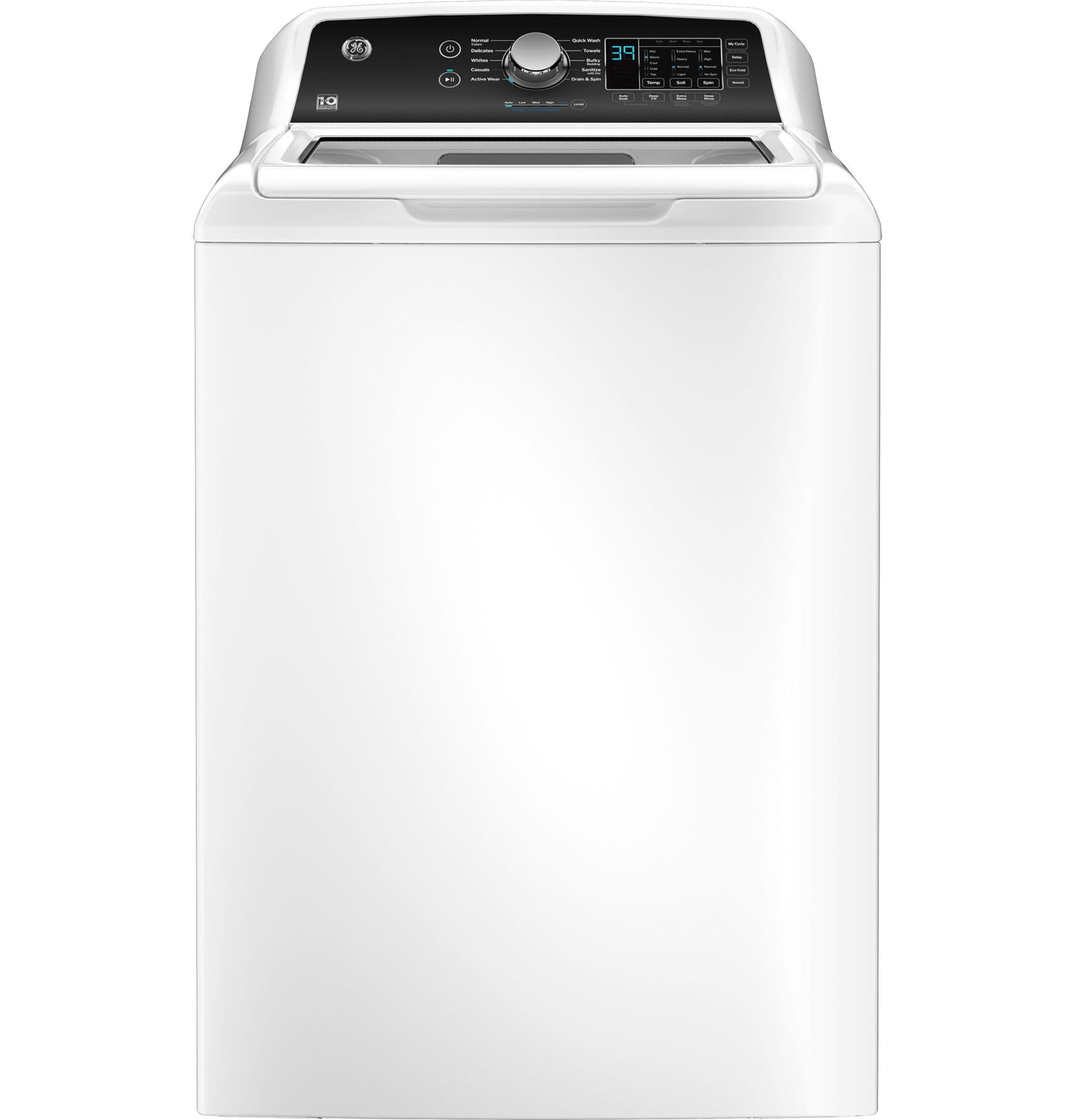 GE APPLIANCES GTW585BSVWS TRADITIONAL TOP LOAD WASHER White On Gray