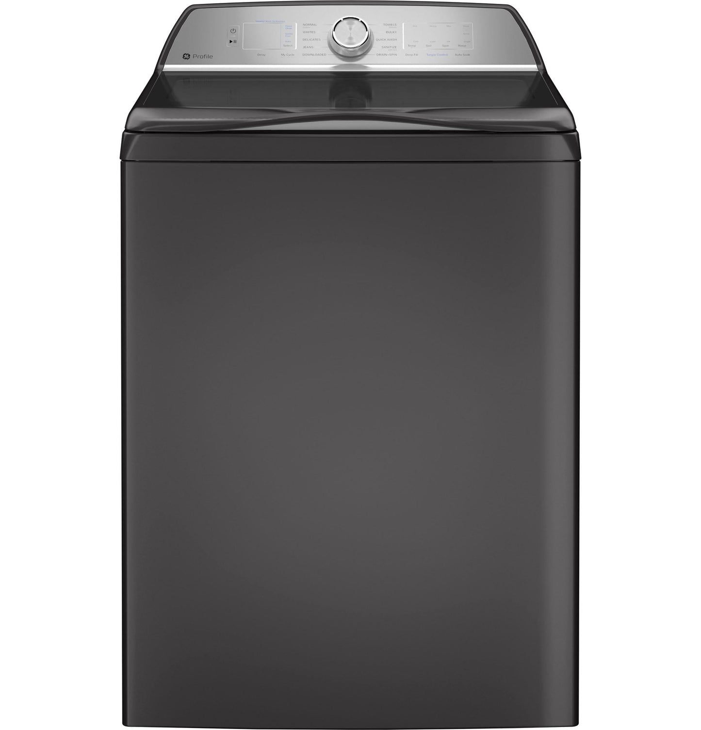 GE Appliances 4.9 cu ft White Top Load Washing Machine with Smarter WashTechnology and FlexDispense