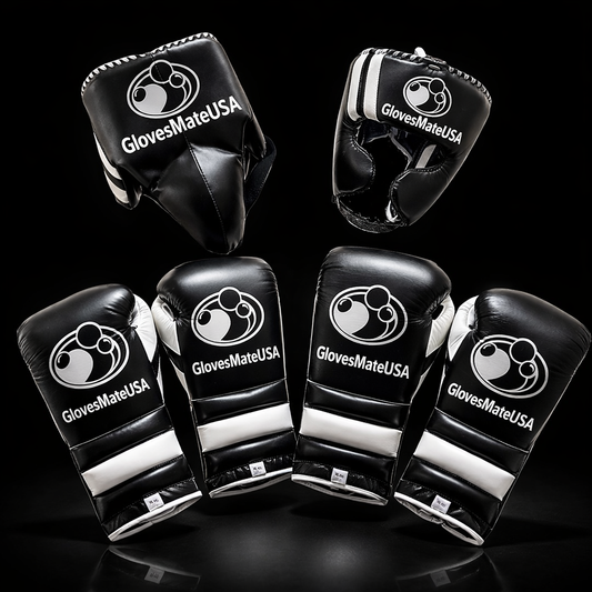 Glovesmateusa Boxing Set | Black/White