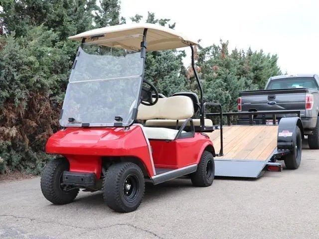 6×10 Single Axle Utility Trailer – Wood Floor &amp; LED Lights