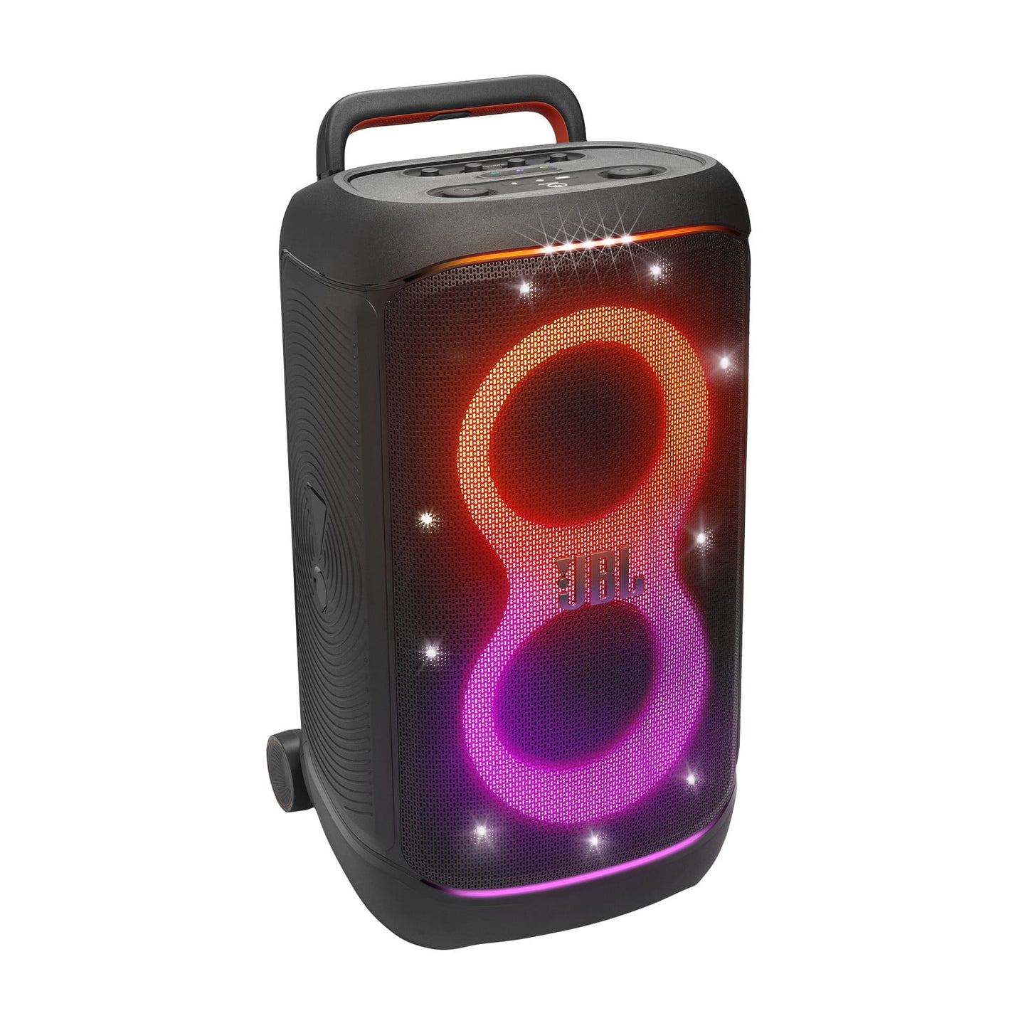 JBL PartyBox 520 - Portable battery-powered party speaker with powerful and loud sound - Black