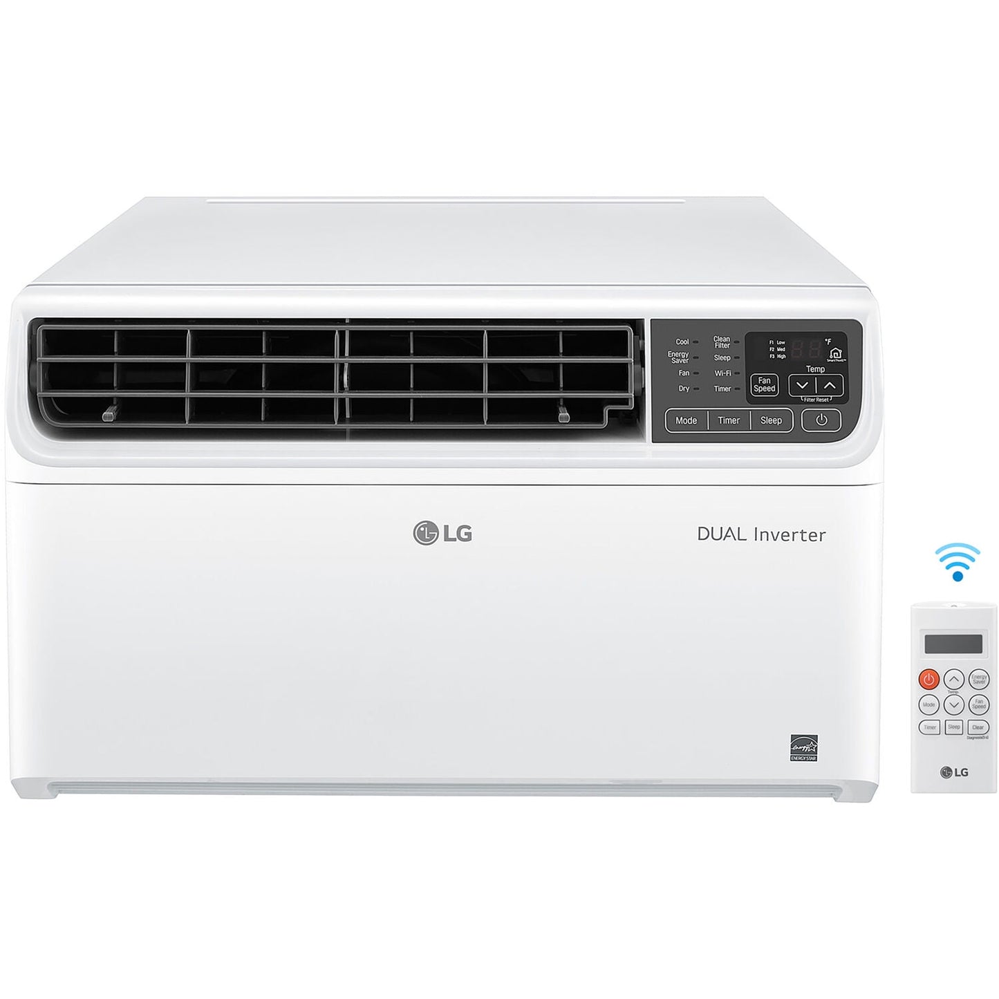 LG 23,500 BTU 230V Dual Inverter Smart Window Air Conditioner, LW2422IVSM