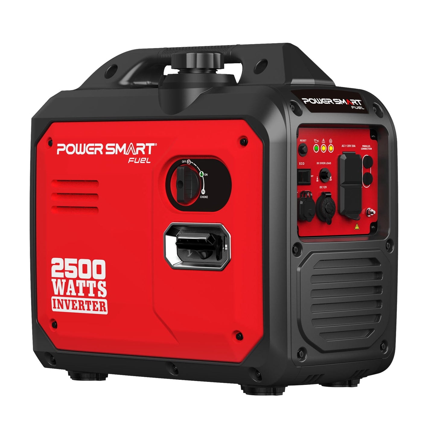 PowerSmart 2500W Portable Inverter Gas Generator Super Quiet Low Oil Shutdown Low Noise for Camping