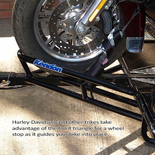 Trike/Spyder Ride-Up SRL Stand-Up Motorcycle Trailer