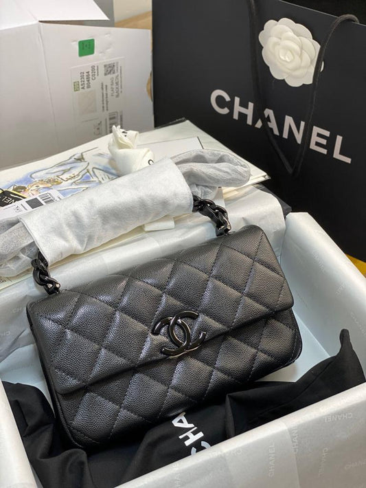 Chanel Classic Flap Bag 20cm Black