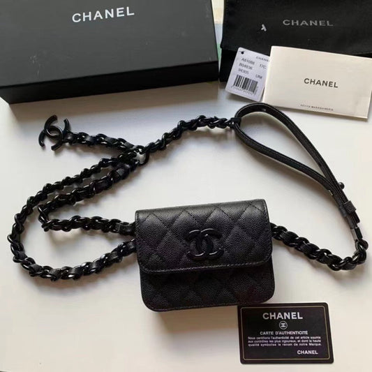 Chanel Classic Flap Bag 13cm Black