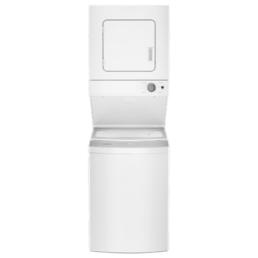 Whirlpool WET4024HW 24 inch White Electric Washer/Dryer Stacked Laundry Center