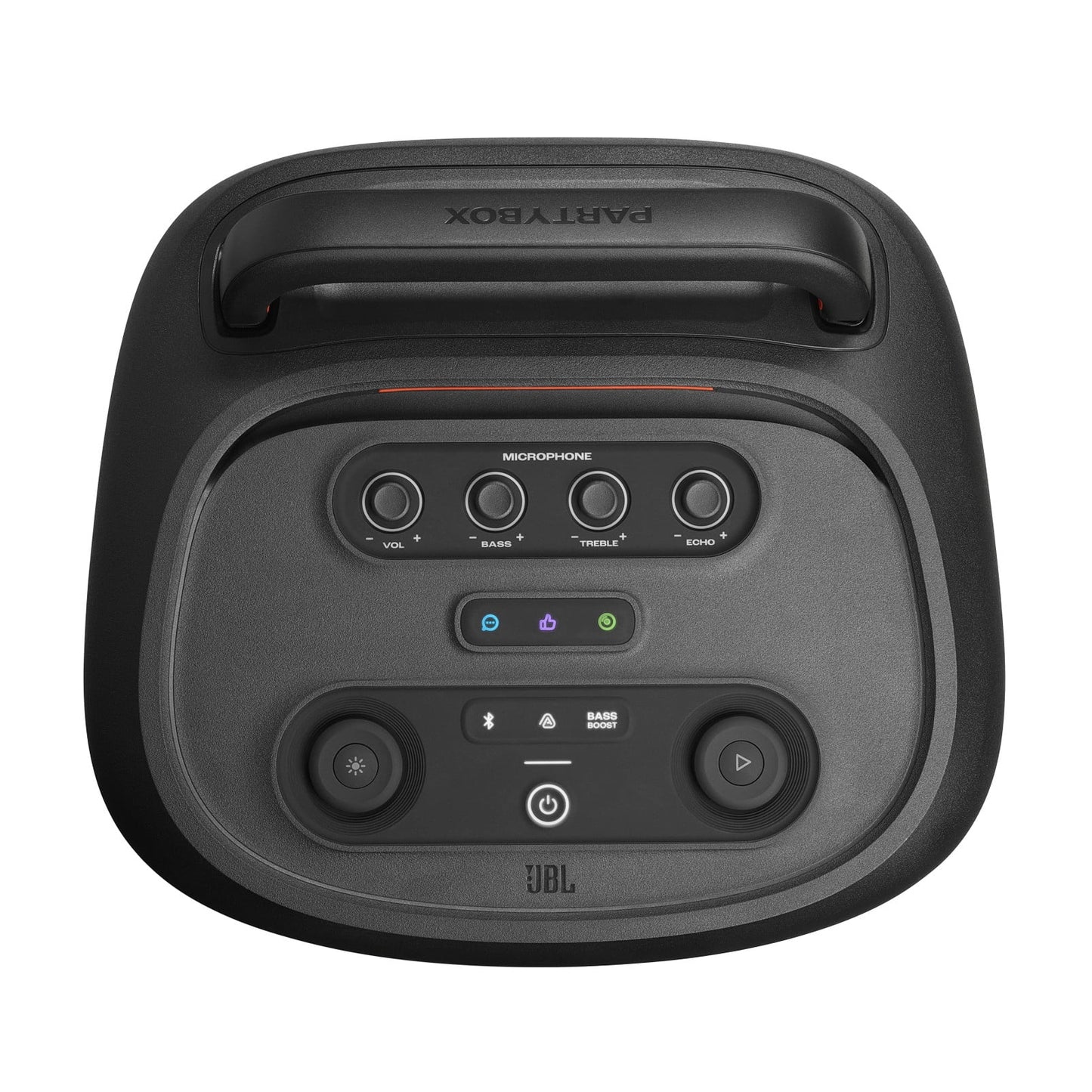 JBL PartyBox 520 - Portable battery-powered party speaker with powerful and loud sound - Black