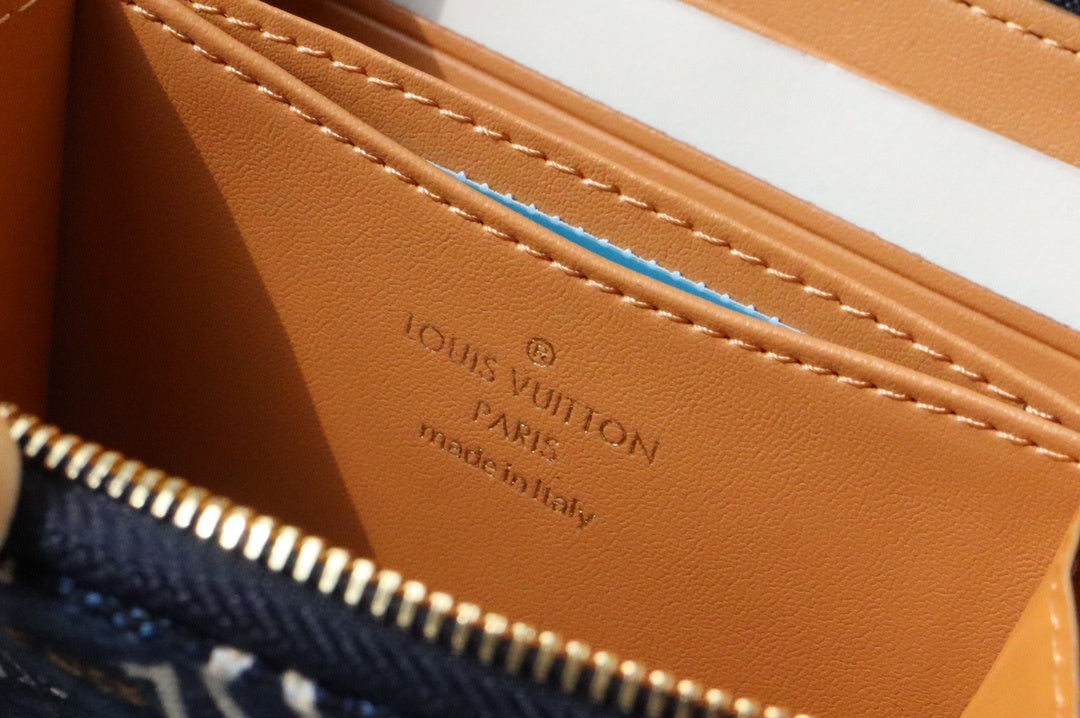 Louis Vuitton Since 1854 Nicolas Ghesquière Wallet 11cm Blue