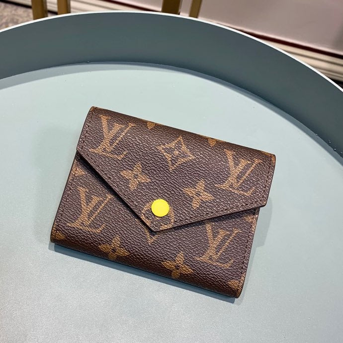 Louis Vuitton Monogram Wallet 12cm Brown
