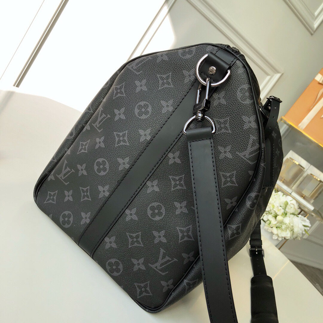 Louis Vuitton Luggage Bag Monogram 50cm Black