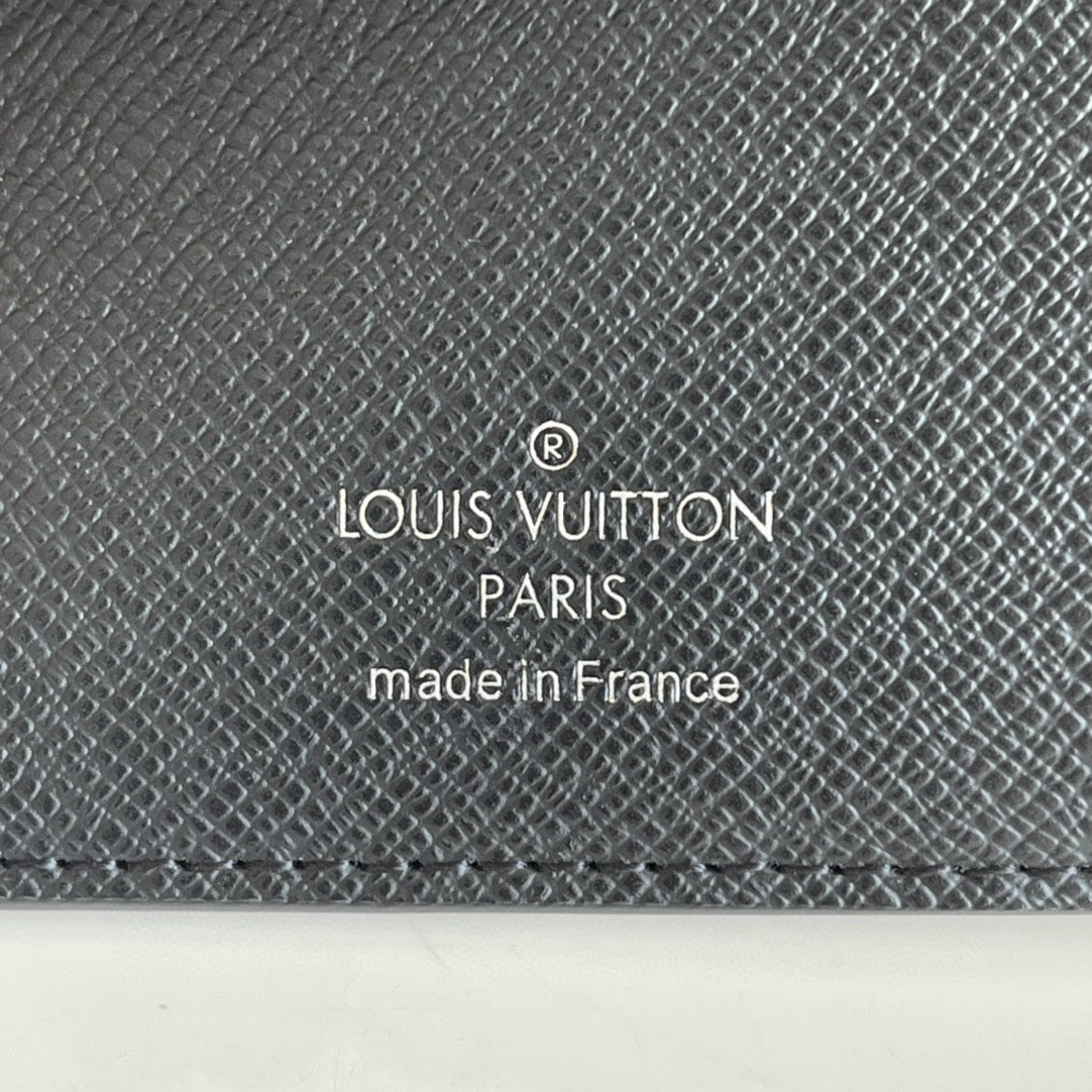 Louis Vuitton Amerigo Wallet 12cm Black