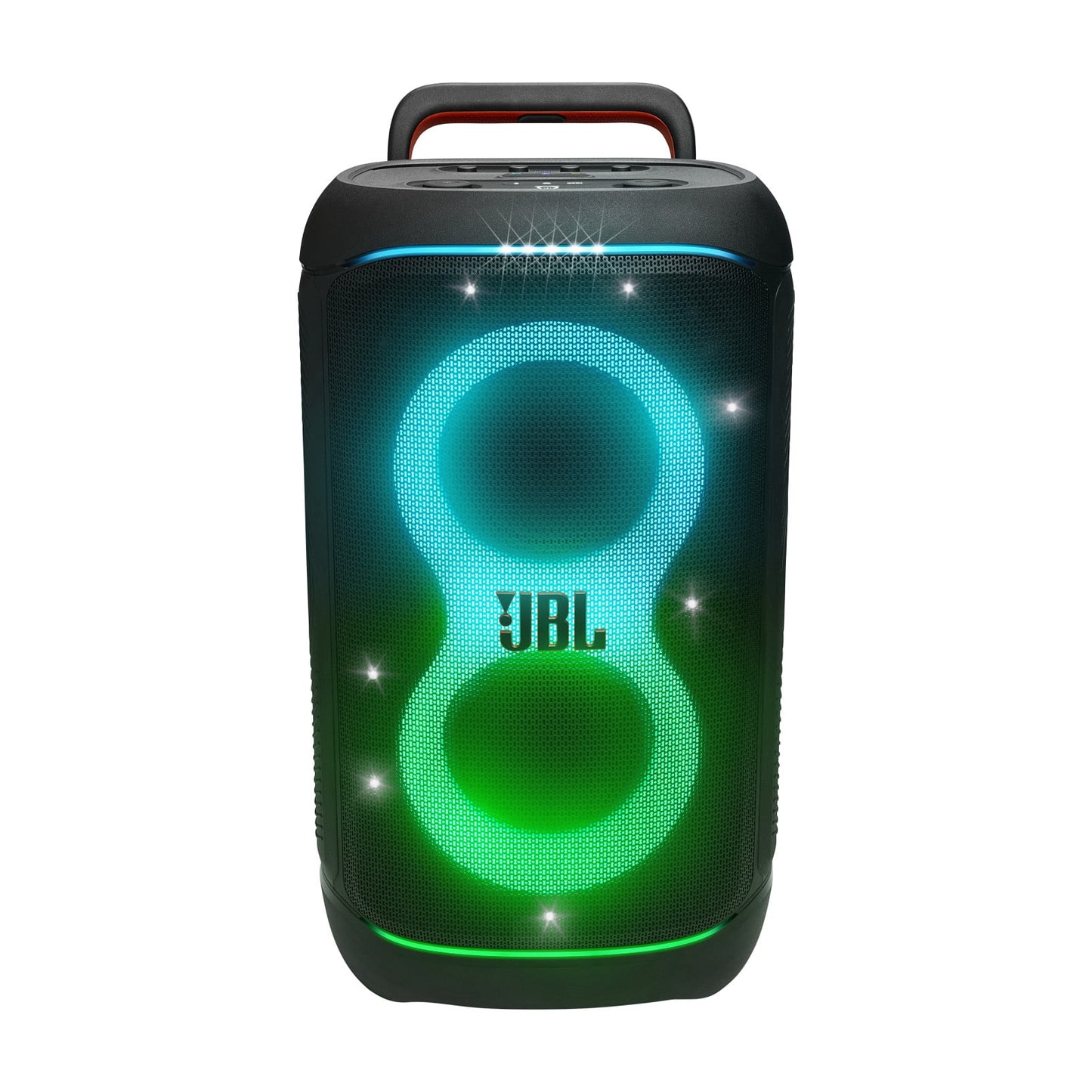 JBL PartyBox 520 - Portable battery-powered party speaker with powerful and loud sound - Black