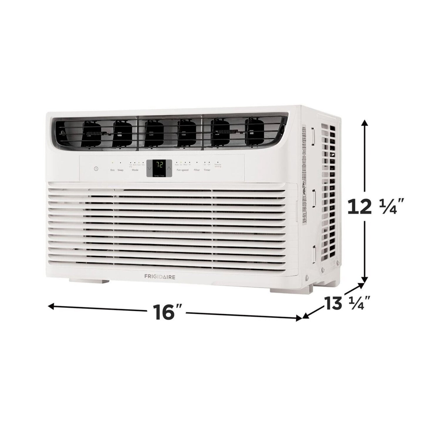 Frigidaire 6,000 BTU Window Air Conditioner for Small Rooms, Multi-Speed Fan, Efficient Cooling, Easy Installation