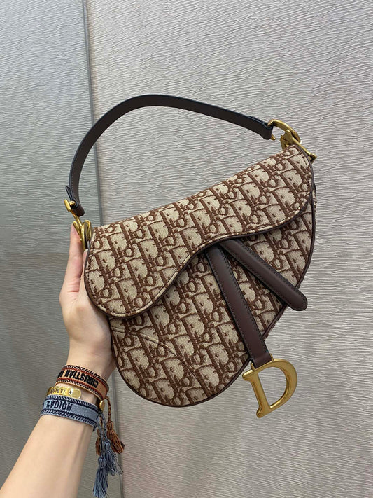 Christian Dior Brown Handle Bag 26cm