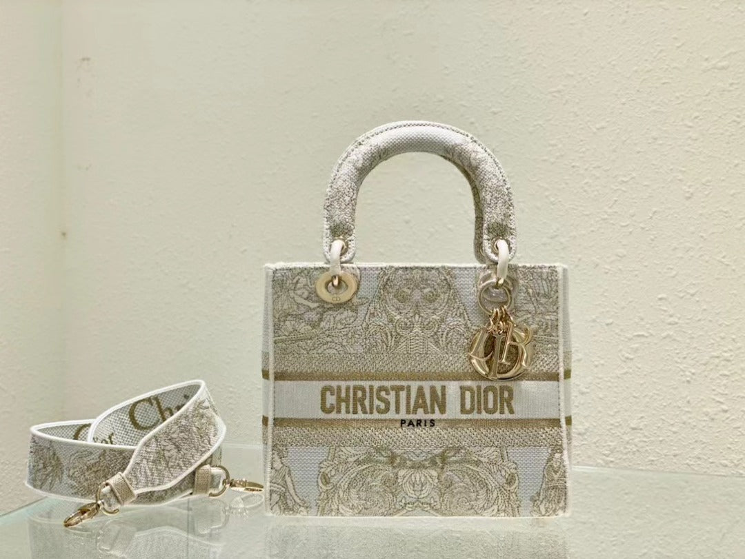 Christian Dior Medium Lady D-Lite Bag 24cm