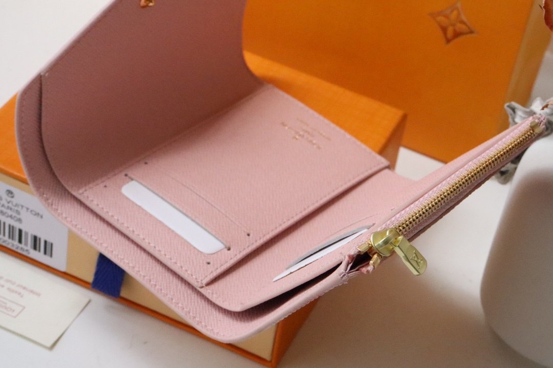 Louis Vuitton Vitorine Wallet 12cm Pink