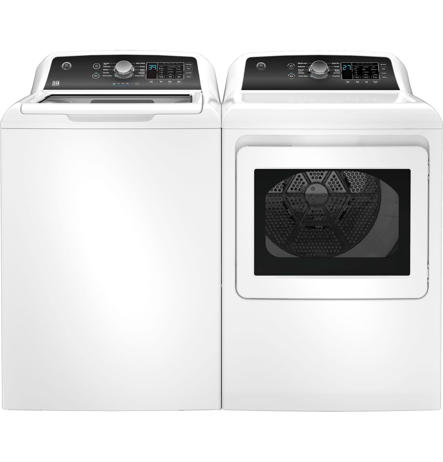 GE APPLIANCES GTW585BSVWS TRADITIONAL TOP LOAD WASHER White On Gray