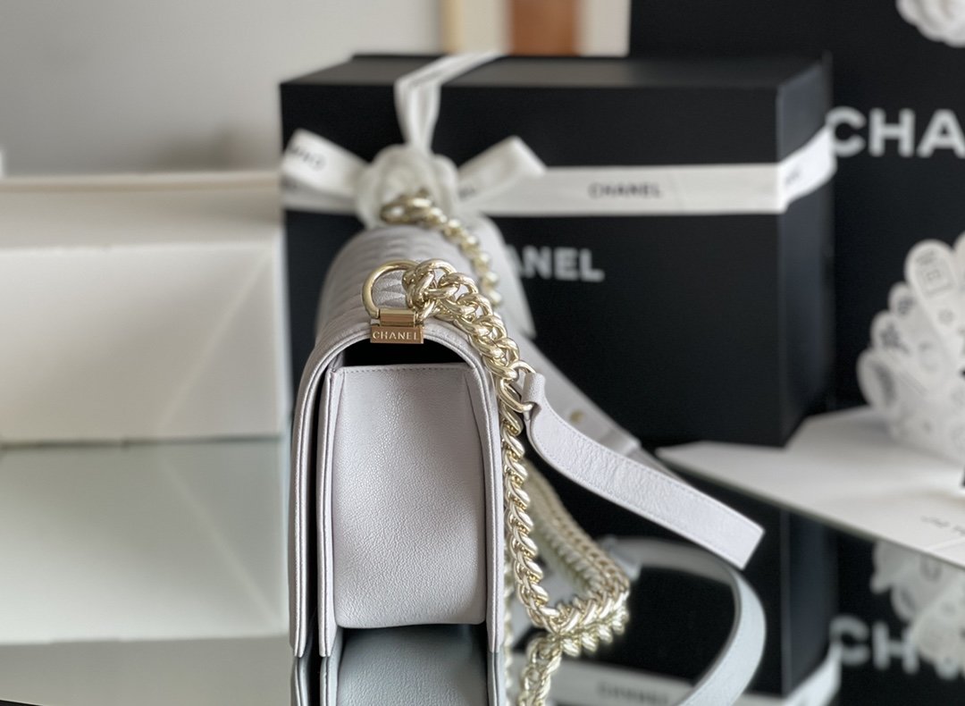 Chanel Medium Classic Flapbag 25cm Grey