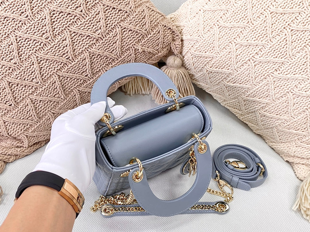 Christian Dior Blue Clutch 17cm