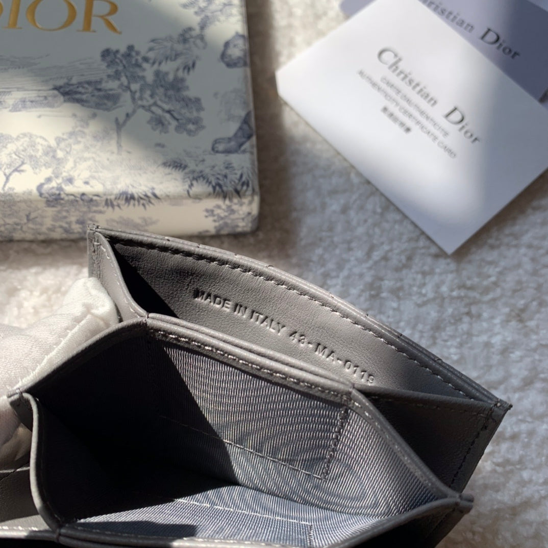 Christian Dior Grey Clutch 10cm