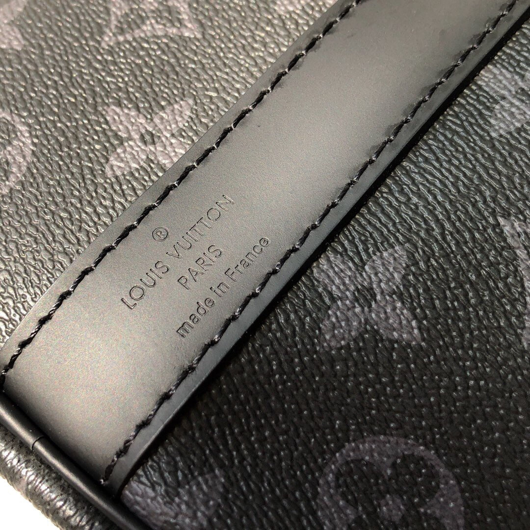 Louis Vuitton Luggage Bag Monogram 55cm Black