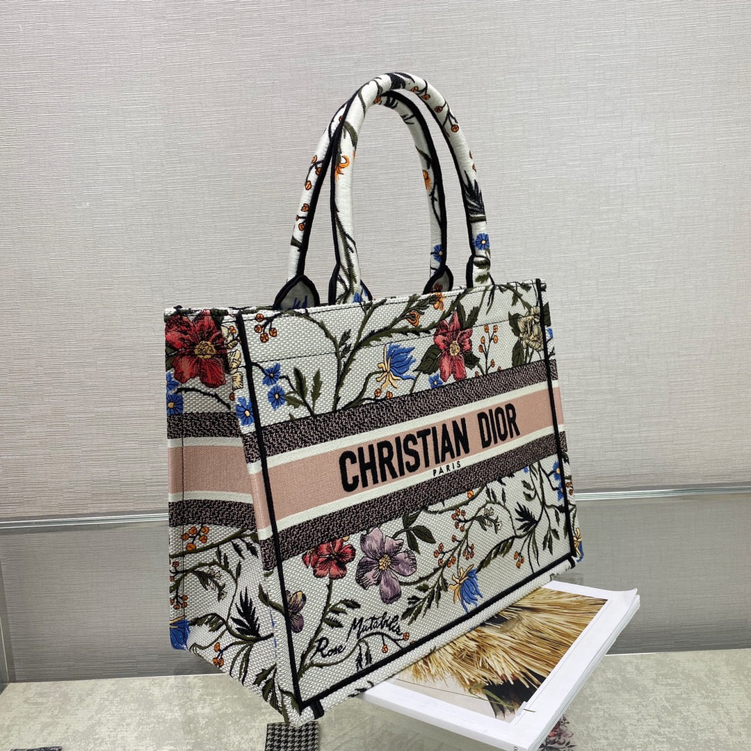 Christian Dior Multicolor Handle Bag 37cm