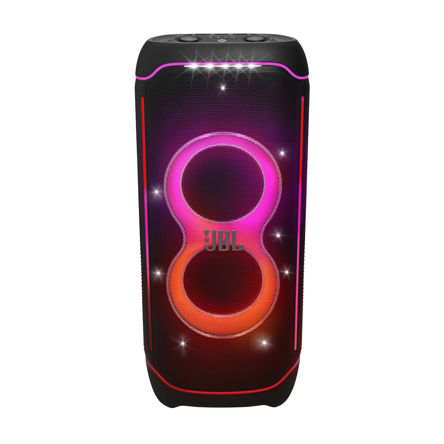 JBL PartyBox Ultimate - Massive party speaker with powerful sound, multi-dimensional lightshow, and splashproof design. - Black