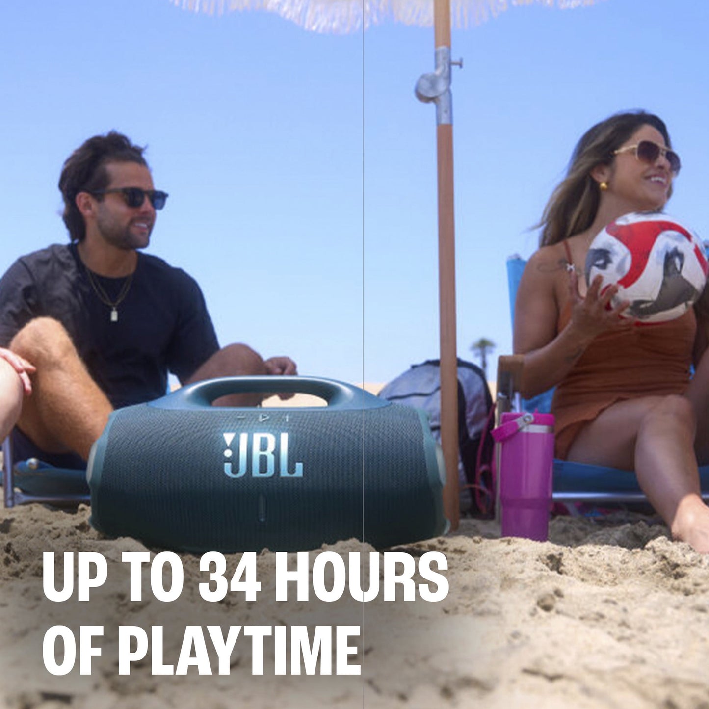 JBL Boombox 4 - Most powerful JBL portable waterproof speaker with massive JBL Pro Sound - Black