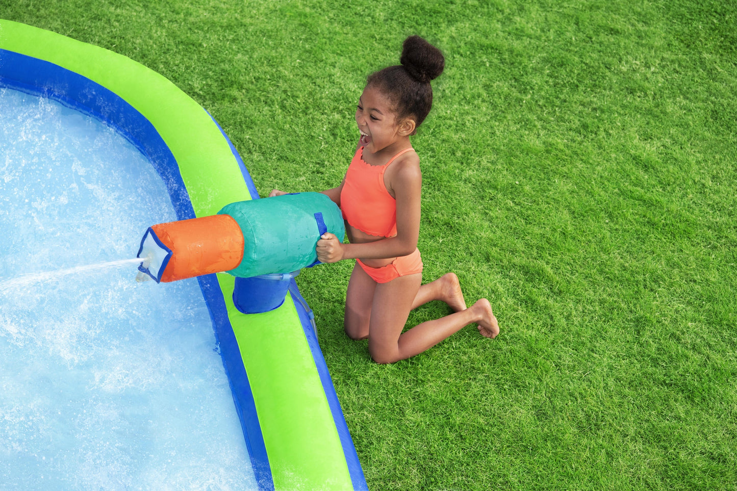 H2OGO! Turbo Splash 12' Kids Inflatable Mega Water Park