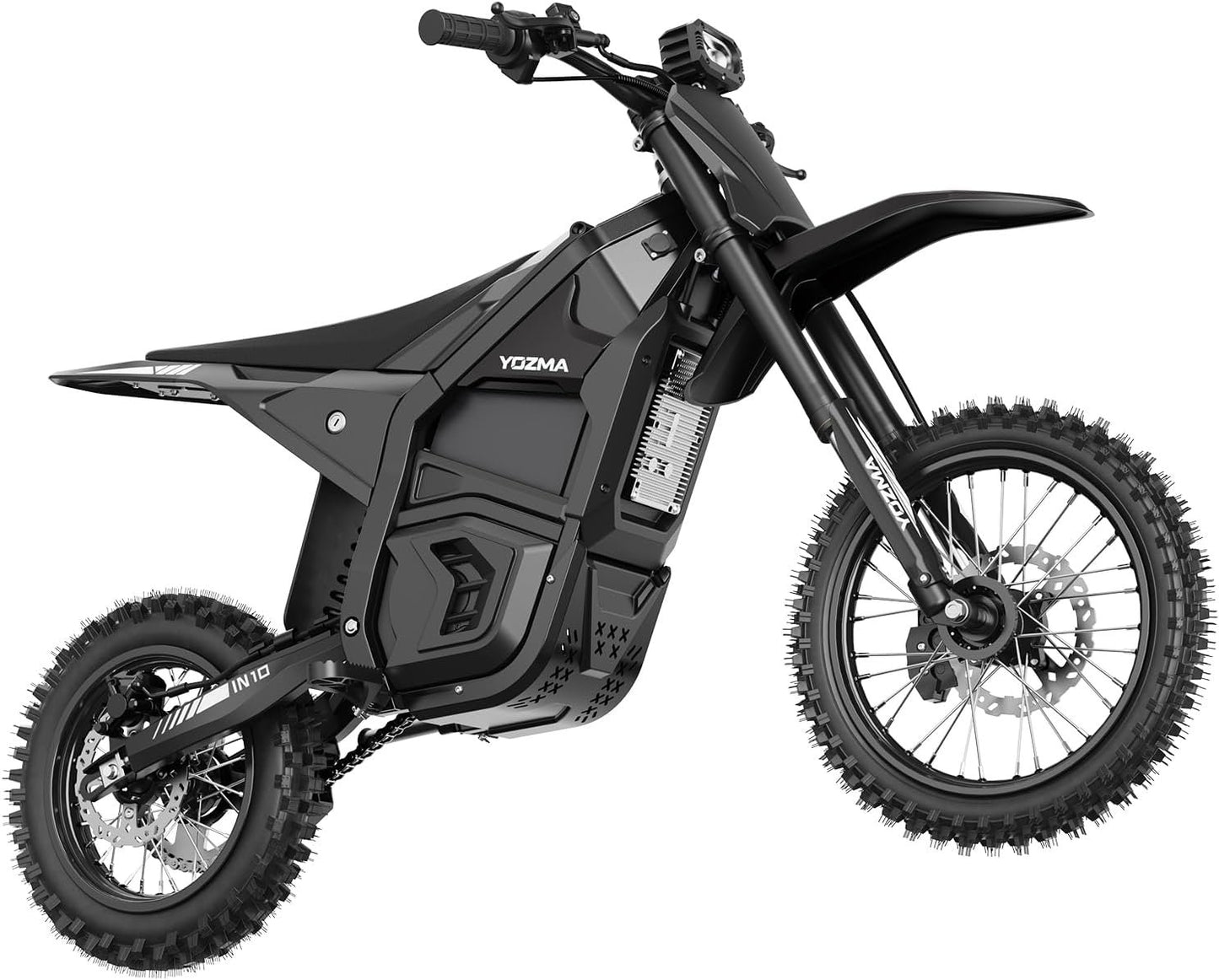 Yozma IN10 Electric Dirt Bike, 2600W 40MPH Electric-Motorcycle with 48V/23AH Battery Ebike, Full Hydraulic Brakes and Suspensions Mountain Off-Road E Dirt Bike, for Teens &amp; Adults