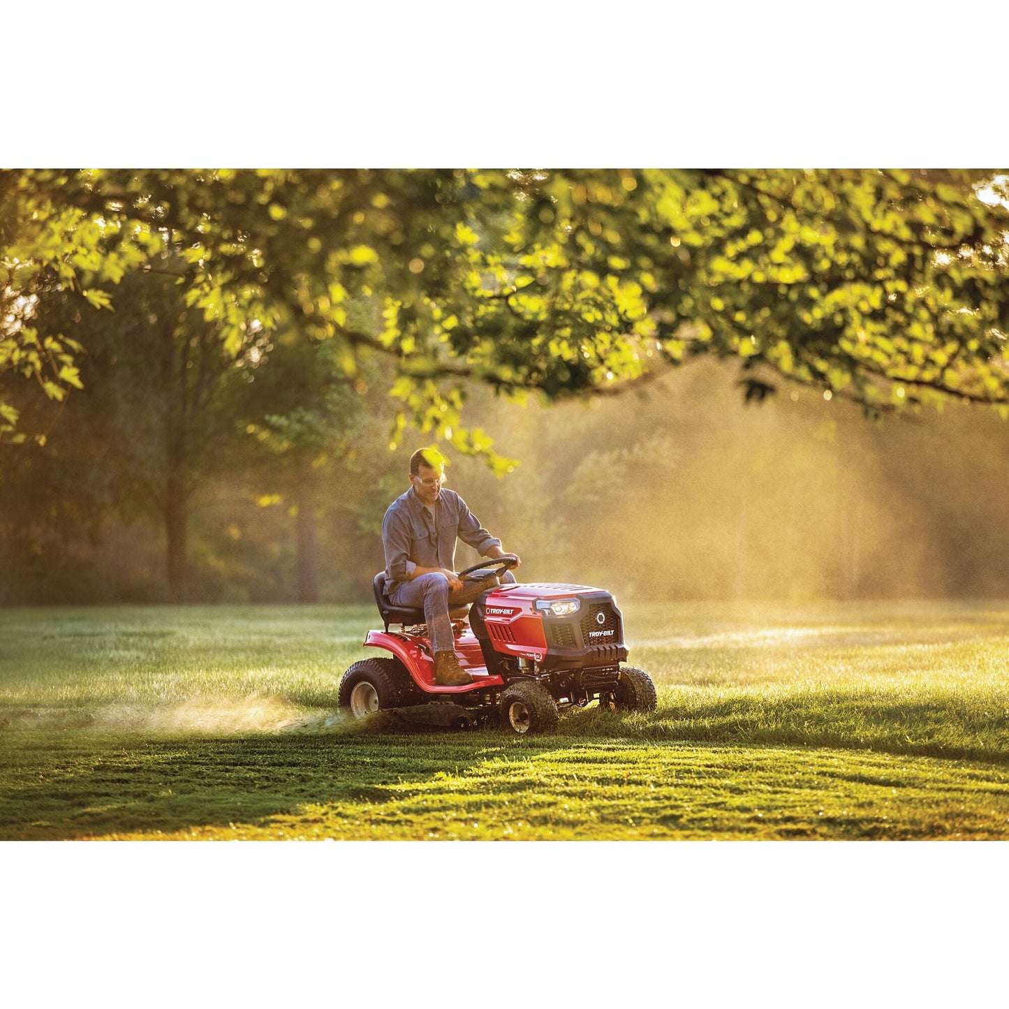 Troy-Bilt 547cc Pony 42" Gas Riding Lawn Mower, 13A877BSA23