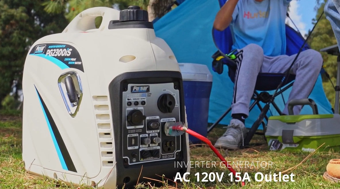 Pulsar 2300-Watt Super Quiet Gasoline Powered Inverter Generator with USB