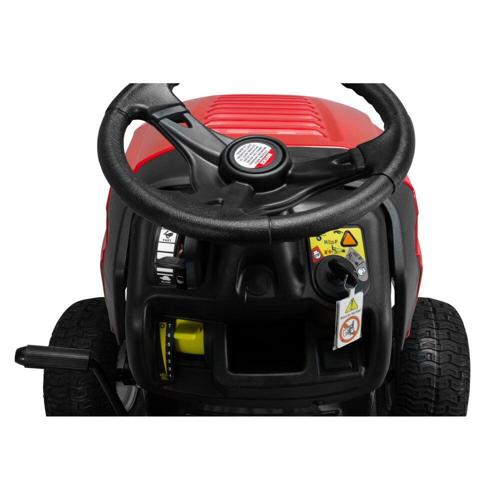 Troy-Bilt Pony 42 Riding Lawn Mower | 547cc Troy-Bilt Engine | 42" Side-Discharge | 7-Speed Shift On The Go Transmission
