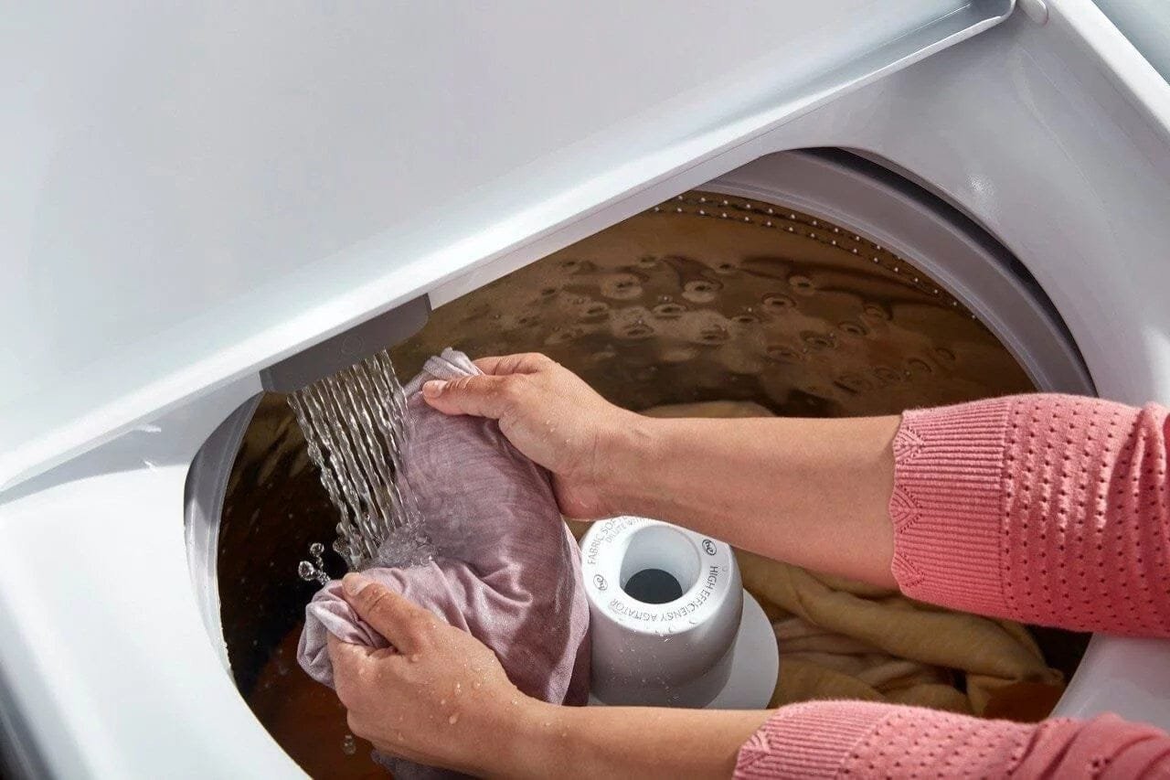 Whirlpool 4.5 Cu. Ft. High-Efficiency Top Load Washer with Built-In Faucet – White