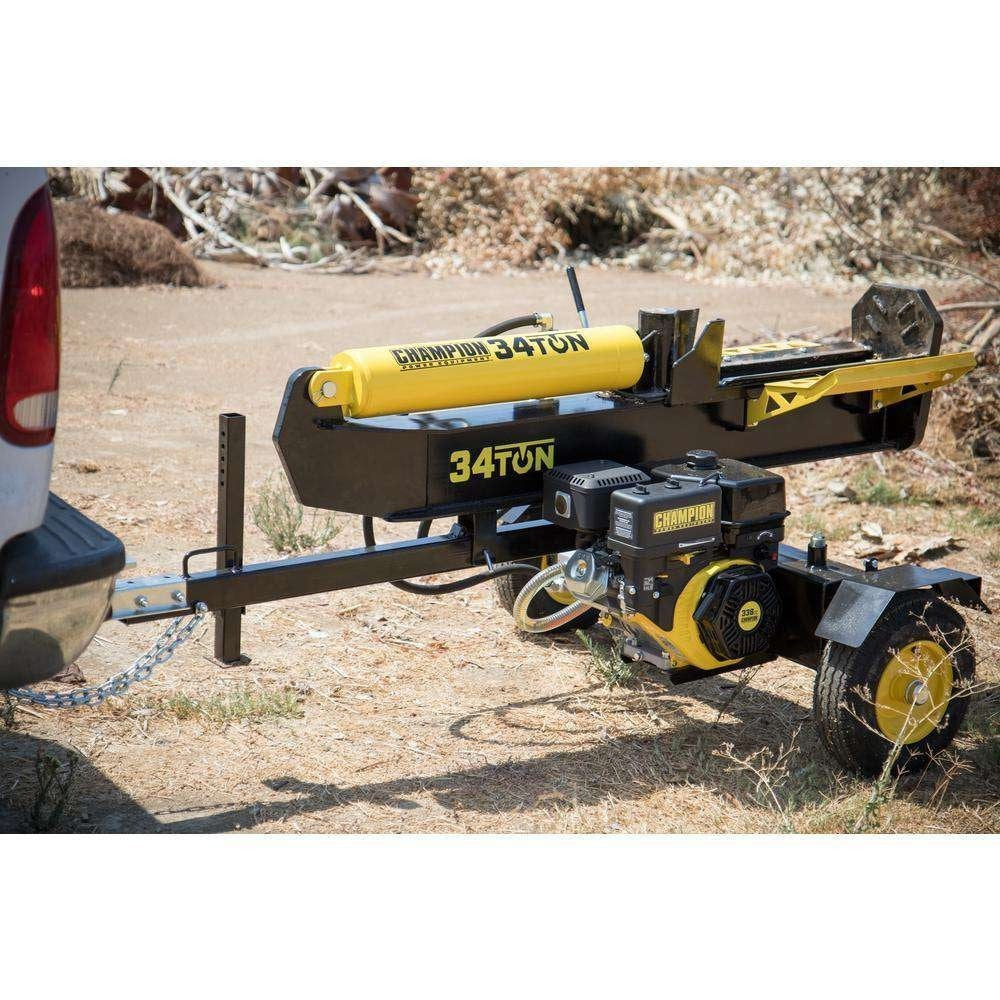 Champion 34 Ton Log Splitter 338cc – Horizontal/Vertical Gas Powered