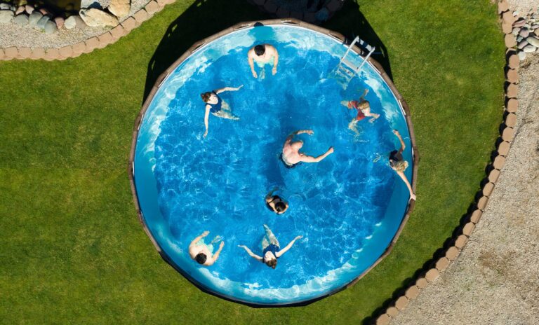 Coleman 18′ x 48″ Power Steel Swim Vista Series II Swimming Pool Set