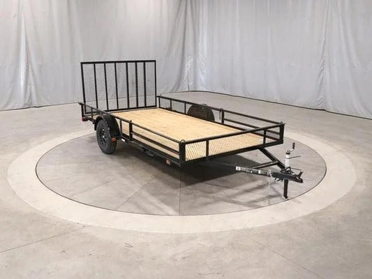 7x14 Utility ATV Trailer – Carry-On Design for Easy Transport & Storage