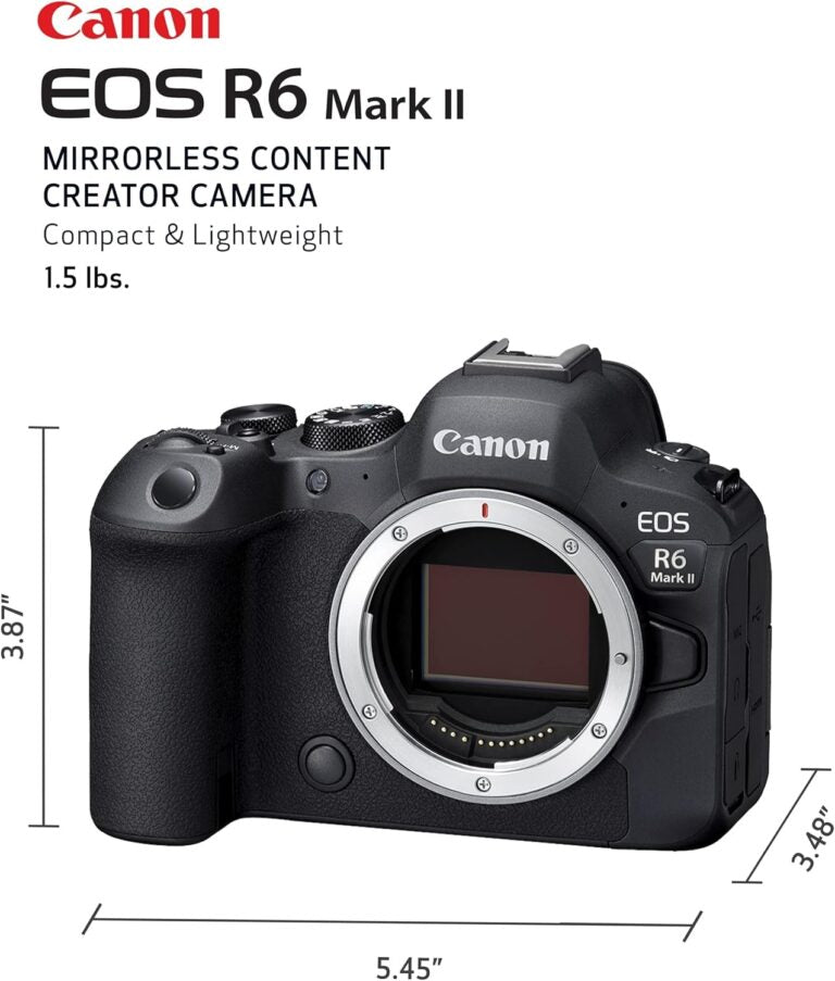 Canon EOS R6 Mark II