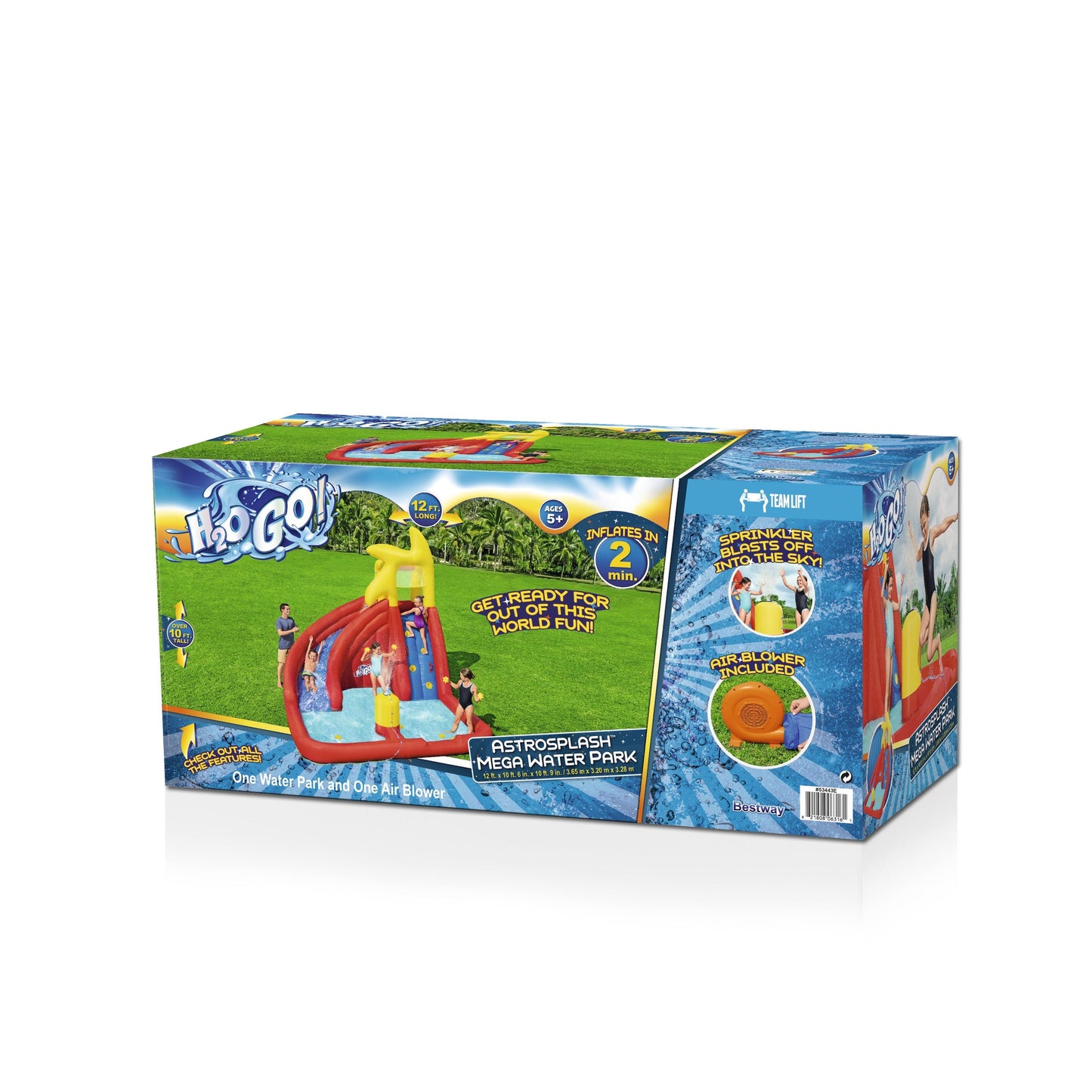 H2OGO! AstroSplash Kids Inflatable Mega Water Park 10'9"