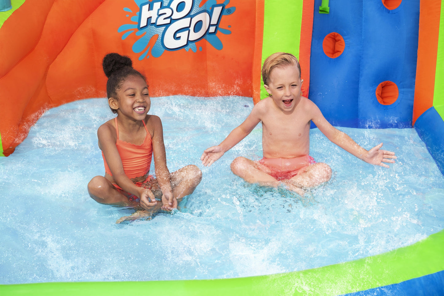 H2OGO! Turbo Splash 12' Kids Inflatable Mega Water Park