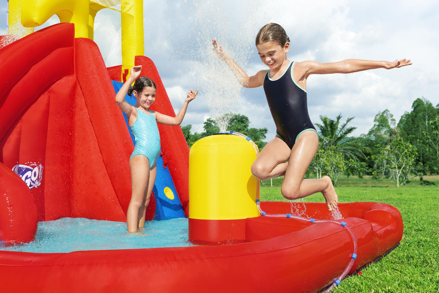H2OGO! AstroSplash Kids Inflatable Mega Water Park 10'9"