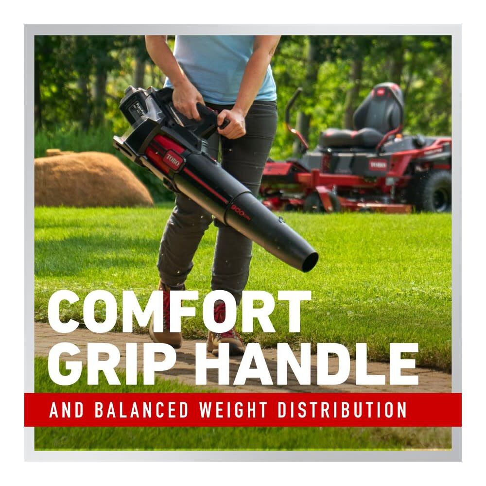 Toro 60V Maximum 900 CFM Battery-Powered Handheld Leaf Blower Kit