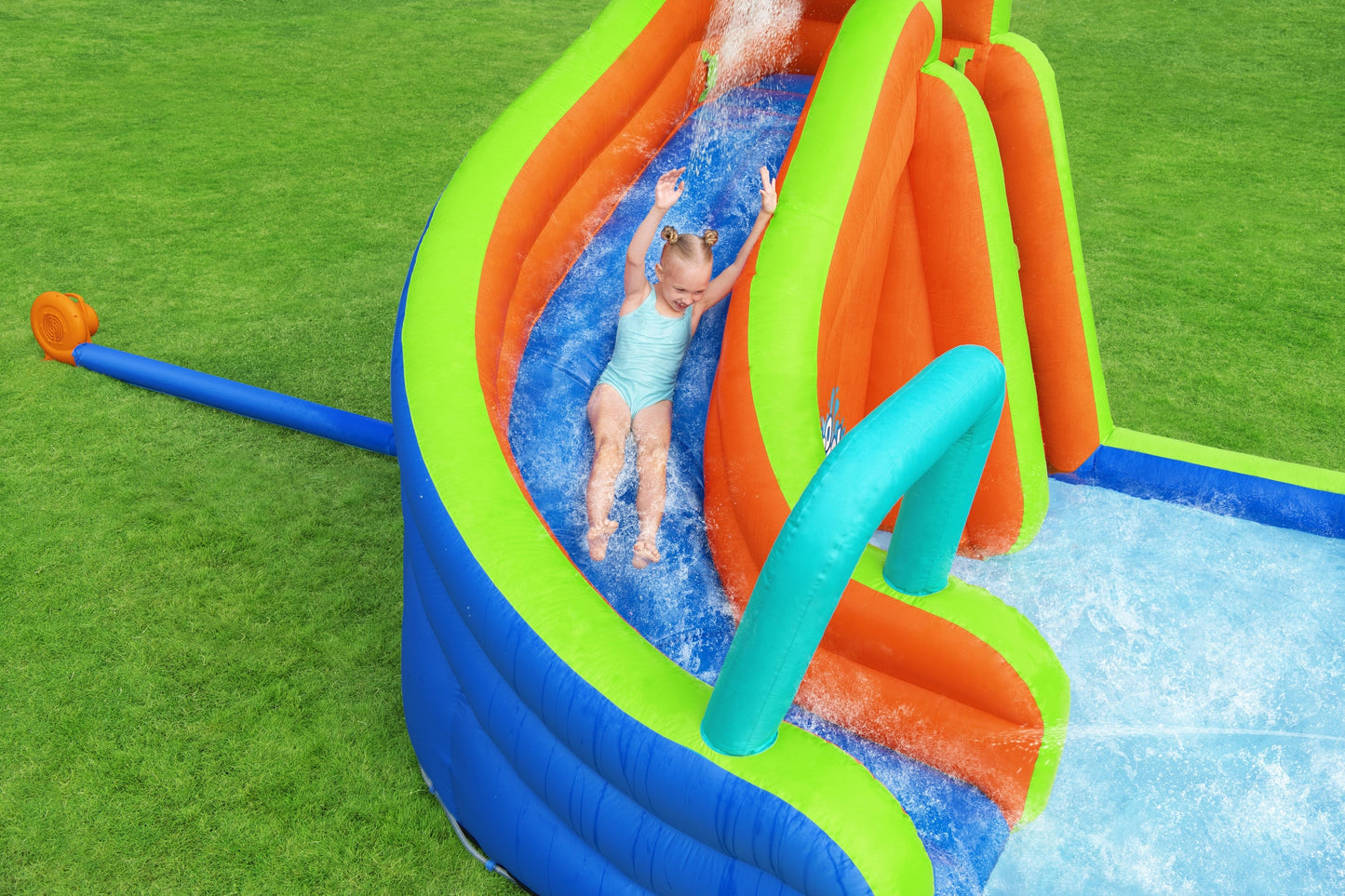 H2OGO! Turbo Splash 12' Kids Inflatable Mega Water Park