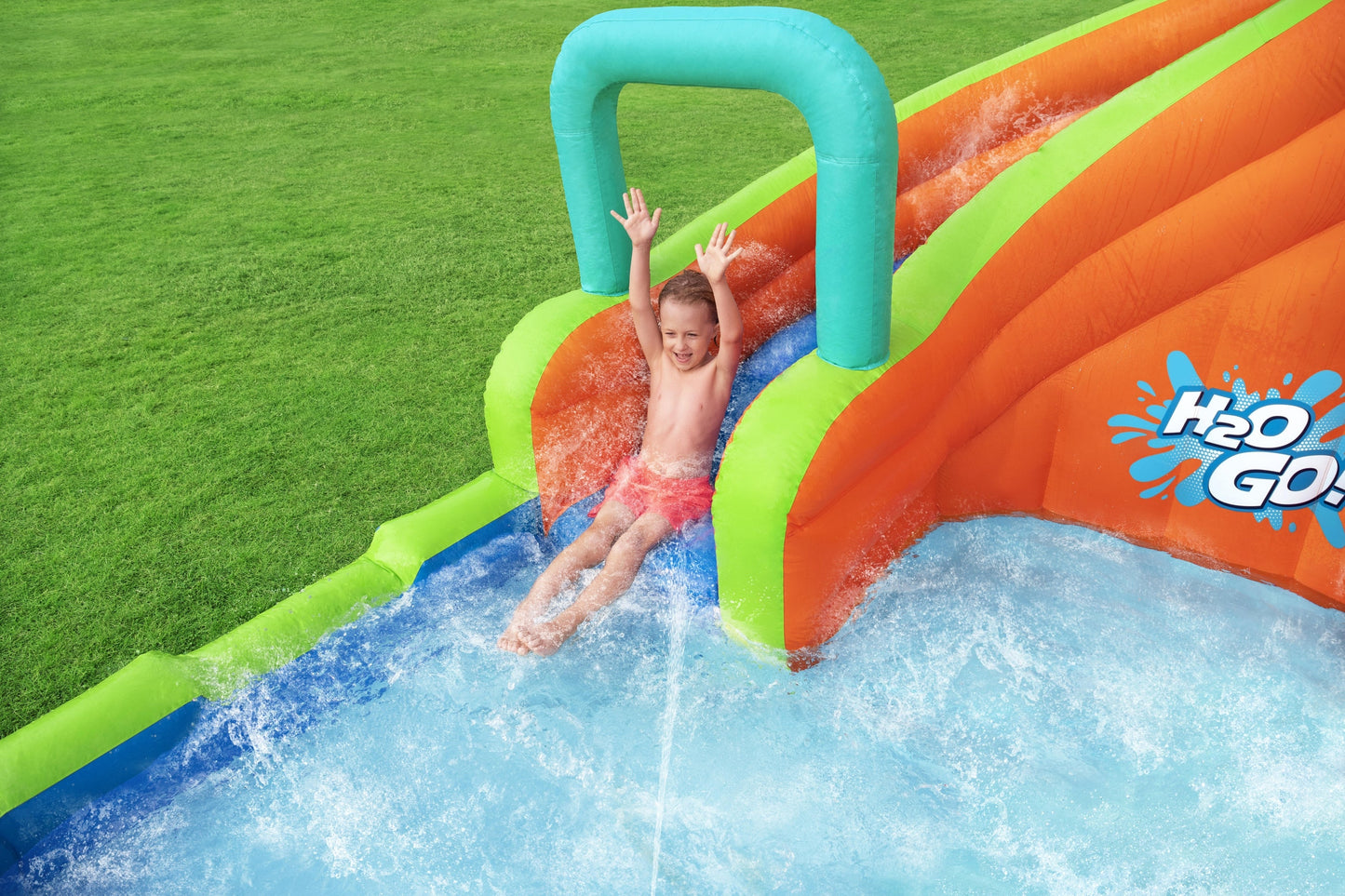 H2OGO! Turbo Splash 12' Kids Inflatable Mega Water Park