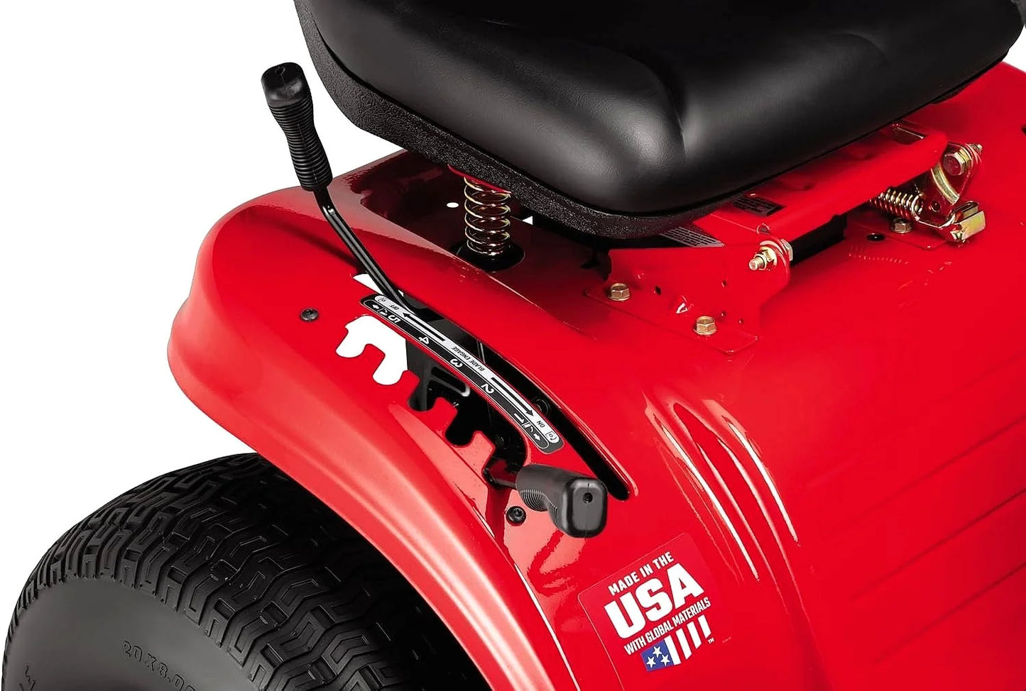 Craftsman T110 42-Inch 17.5 HP Gas Riding Mower with 7-Speed Manual Transmission