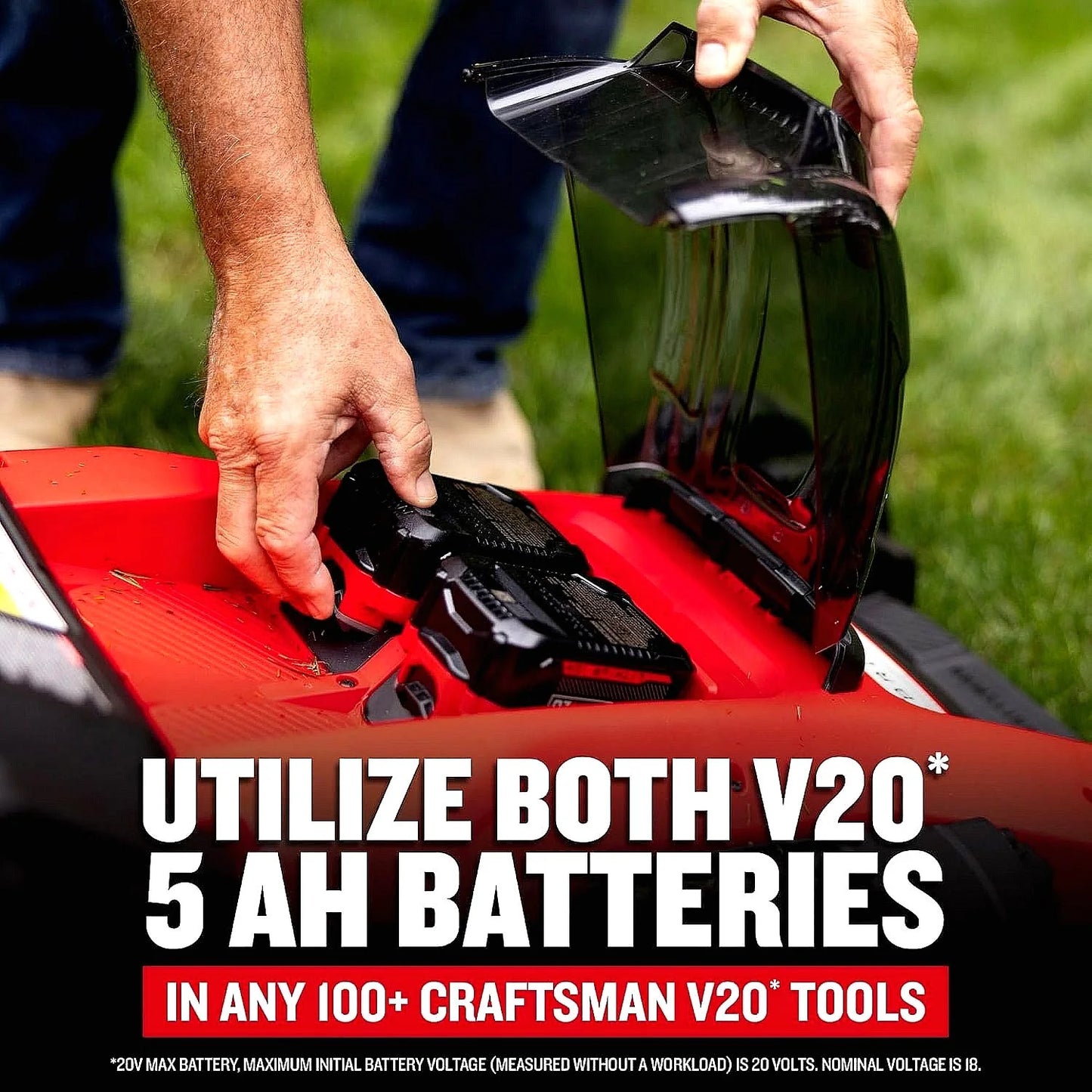 CRAFTSMAN V20 Lawn Mower, Push Mower